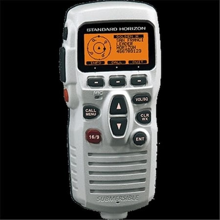 Standard Horizon Standard Horizon STD-CMP31W 2 in. RAM3 Plus Remote Control & Mic; White STD-CMP31W